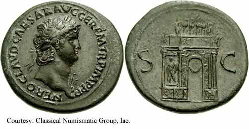 монета Древнего Рима