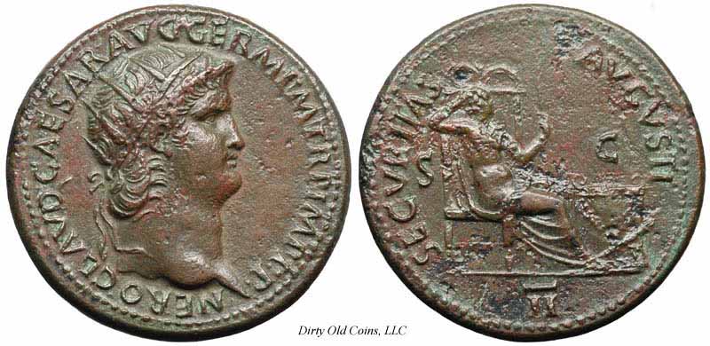 монета Древнего Рима