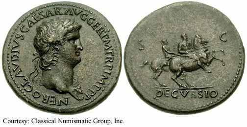 монета Древнего Рима