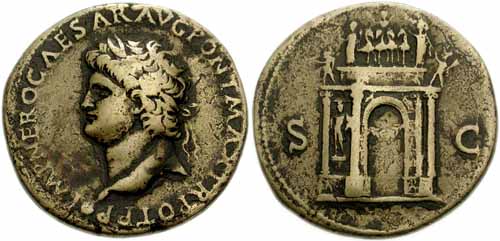 монета Древнего Рима