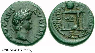 монета Древнего Рима