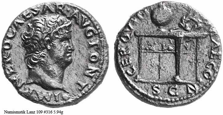 монета Древнего Рима