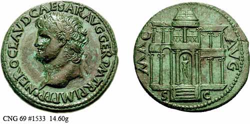 монета Древнего Рима