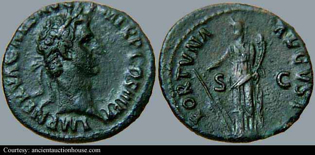 монета Древнего Рима