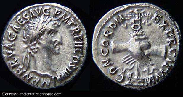 монета Древнего Рима