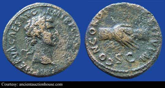 монета Древнего Рима