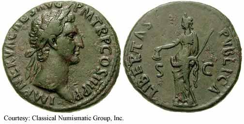 монета Древнего Рима