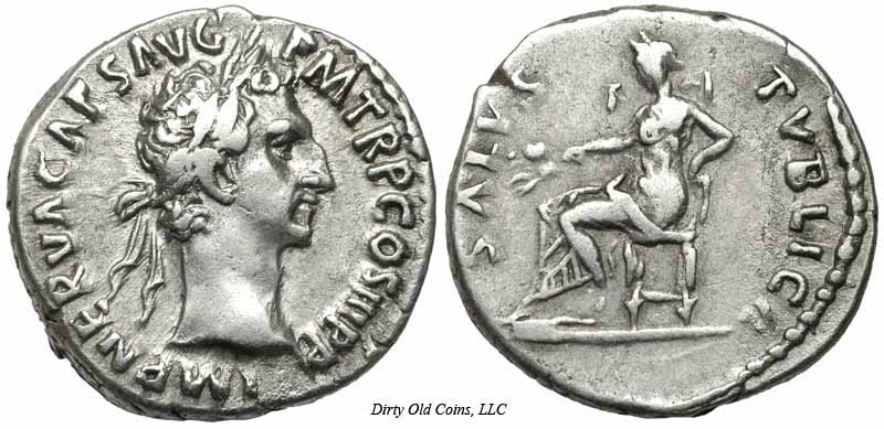 монета Древнего Рима