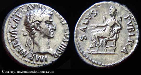 монета Древнего Рима