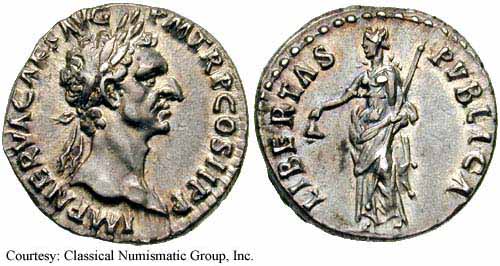 монета Древнего Рима