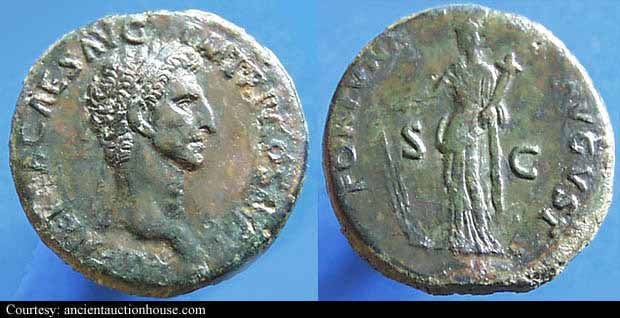 монета Древнего Рима