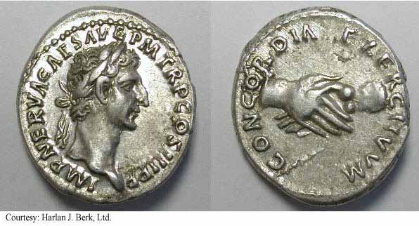 монета Древнего Рима