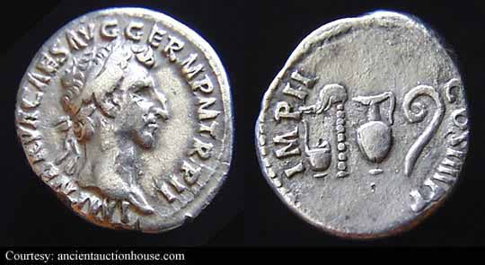 монета Древнего Рима