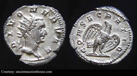 монета Древнего Рима