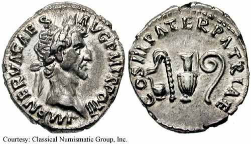 монета Древнего Рима