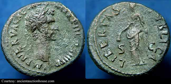 монета Древнего Рима