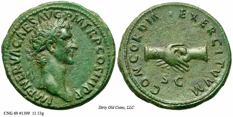 монета Древнего Рима