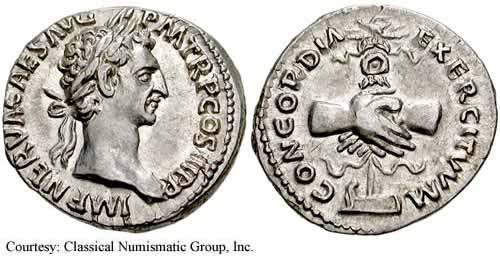 монета Древнего Рима