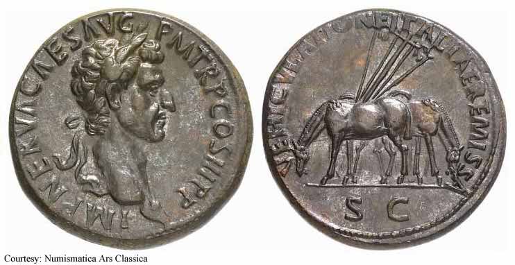 монета Древнего Рима