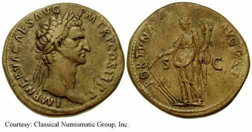 монета Древнего Рима