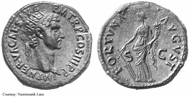 монета Древнего Рима