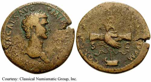 монета Древнего Рима