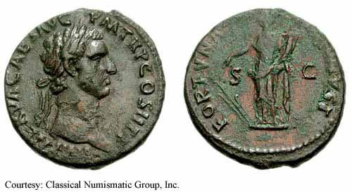 монета Древнего Рима