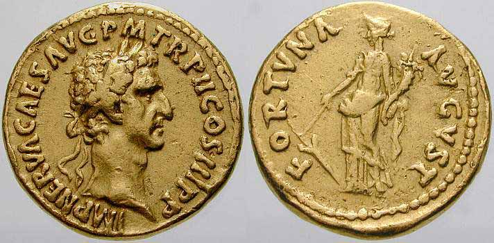 монета Древнего Рима