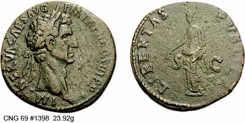 монета Древнего Рима