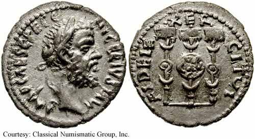 монета Древнего Рима