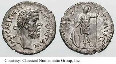 монета Древнего Рима