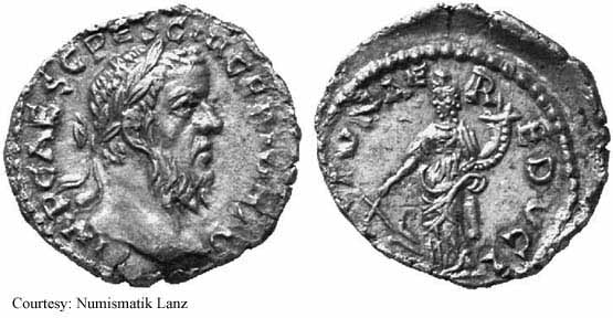 монета Древнего Рима