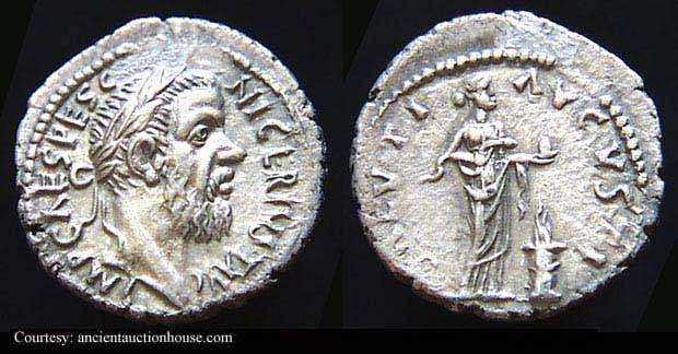 монета Древнего Рима