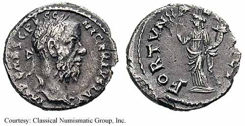 монета Древнего Рима