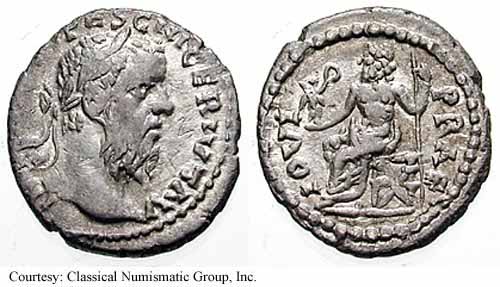 монета Древнего Рима