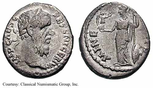 монета Древнего Рима