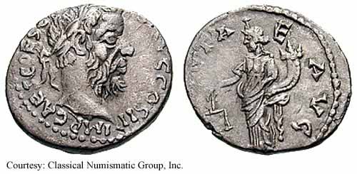 монета Древнего Рима