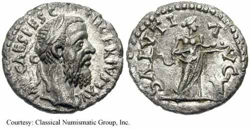 монета Древнего Рима