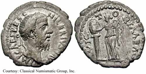 монета Древнего Рима