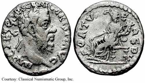 монета Древнего Рима