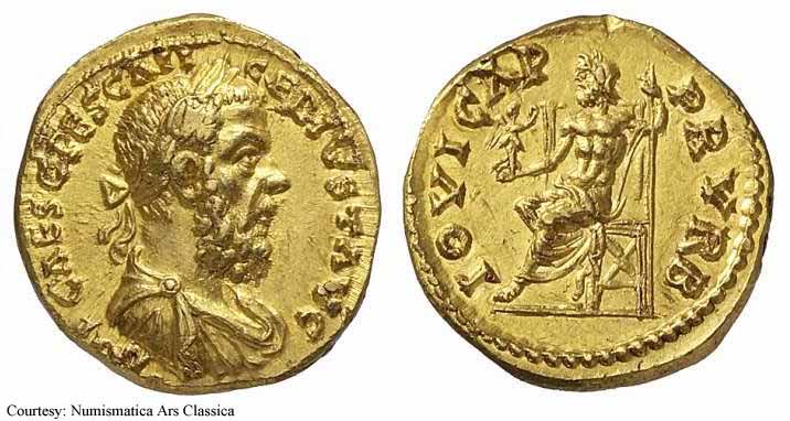 монета Древнего Рима