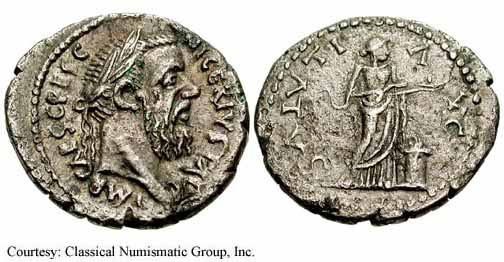 монета Древнего Рима