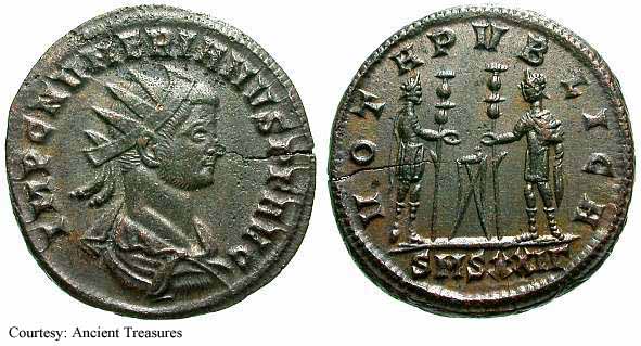 монета Древнего Рима