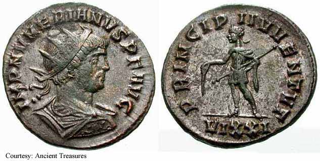 монета Древнего Рима