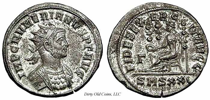 монета Древнего Рима