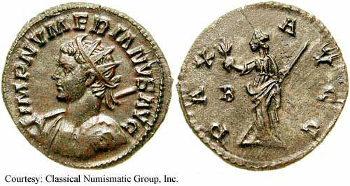 монета Древнего Рима