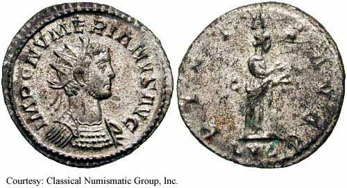 монета Древнего Рима