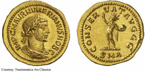 монета Древнего Рима