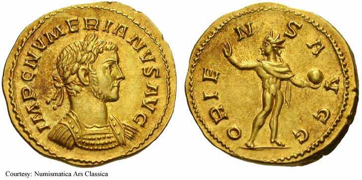 монета Древнего Рима