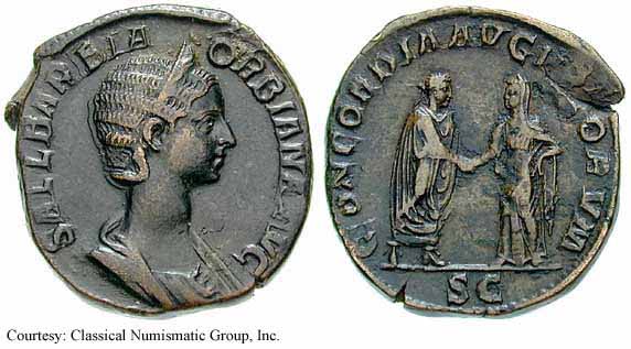 монета Древнего Рима